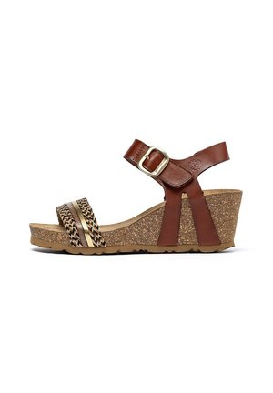 Platform sandals - marrón