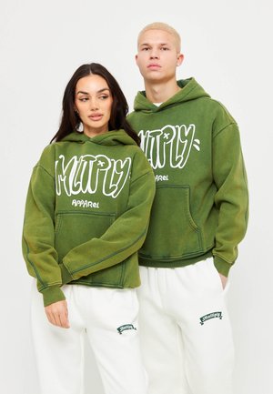 Kapuzenpullover - dark green