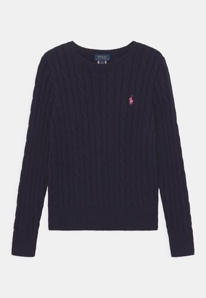 CABLE - Maglione - navy