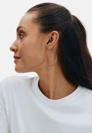 EDBLAD HOOPS LARGE - Øreringe - gold-coloured