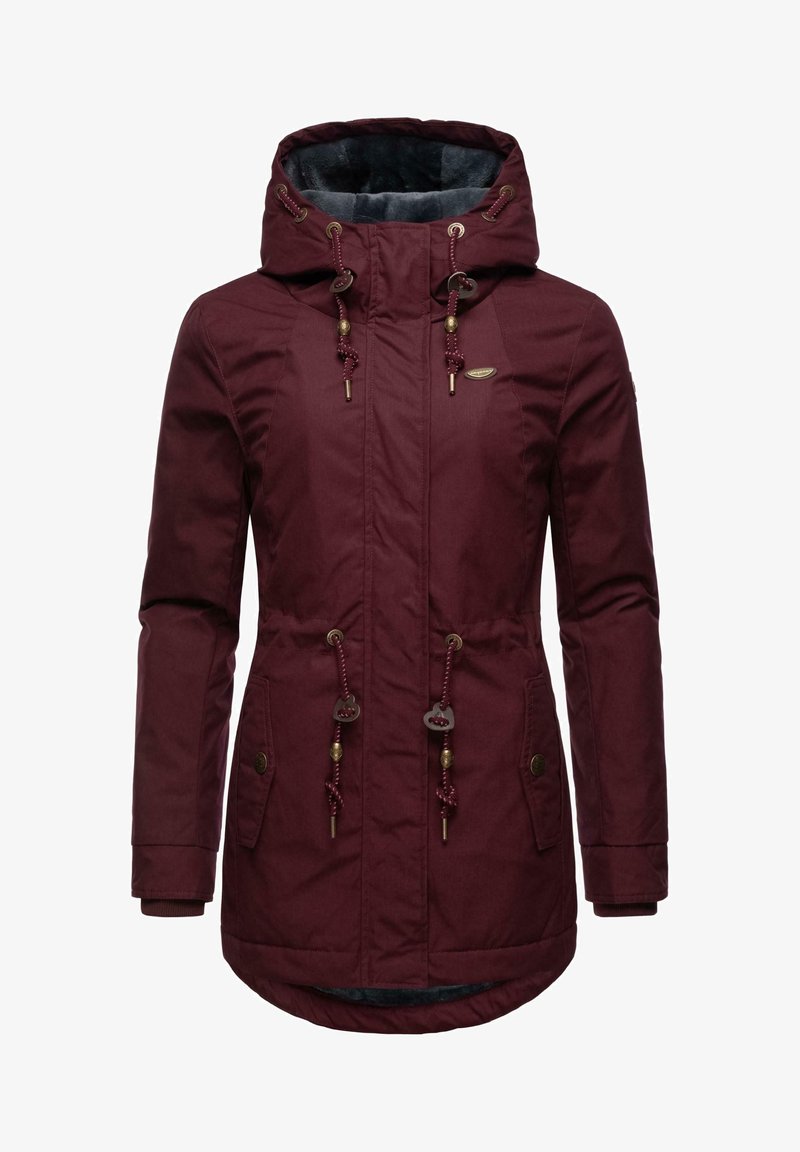Ragwear MONADIS - Winter coat - wine red