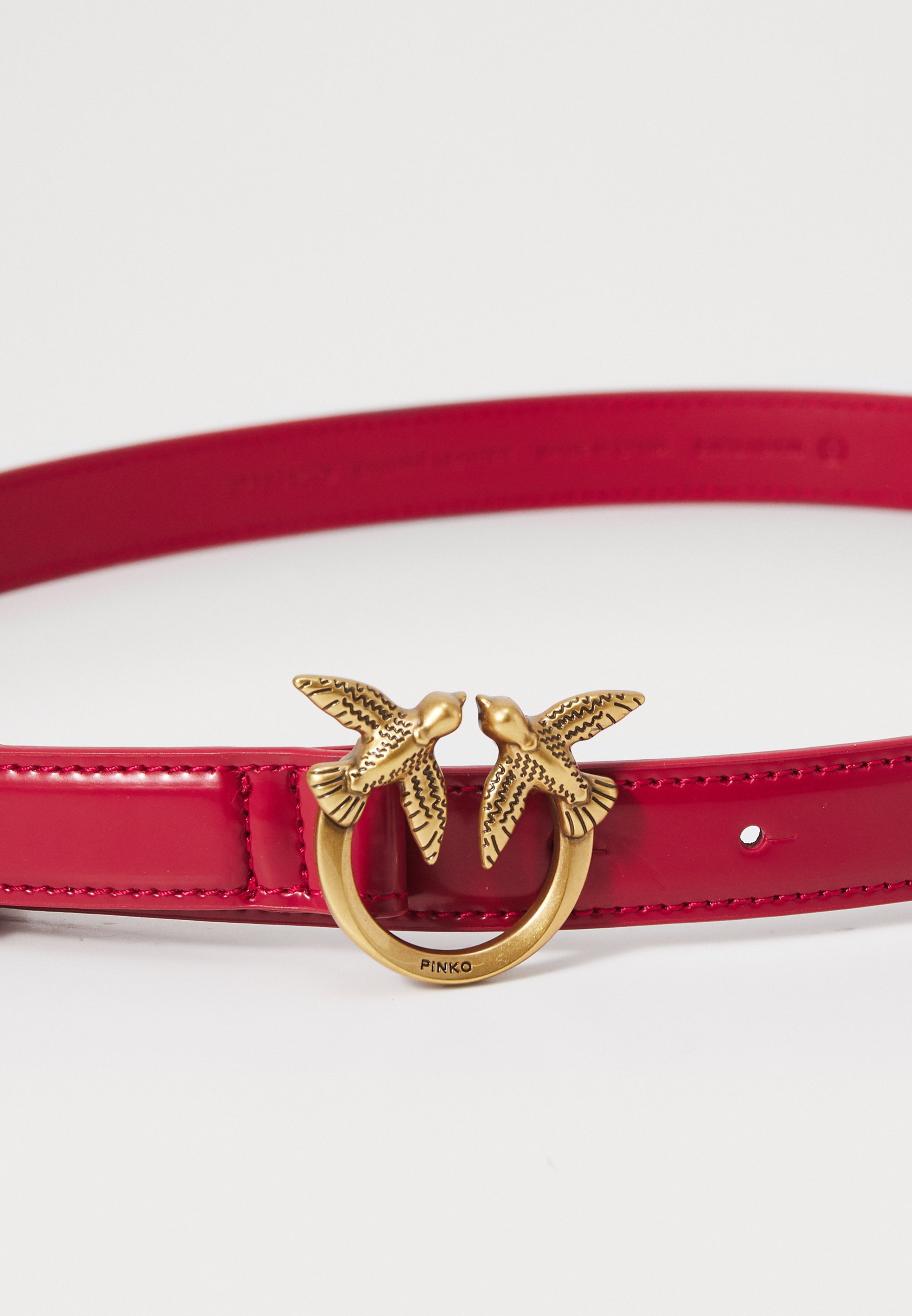 Pinko LOVE BERRY BELT - Belt - rosso/dark red - Zalando.co.uk