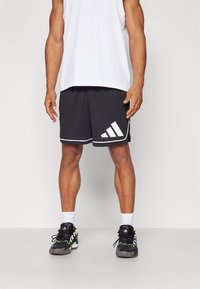 adidas Performance - BOS - Korte sportsbukser - black/white Miniaturebillede 1