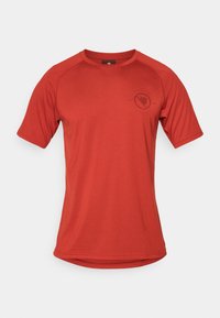 LOOP TECH TEE - Sporta krekli - brick