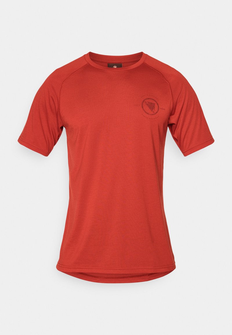 Endura LOOP TECH TEE - Sport T-shirt - brick/rood - Zalando.be