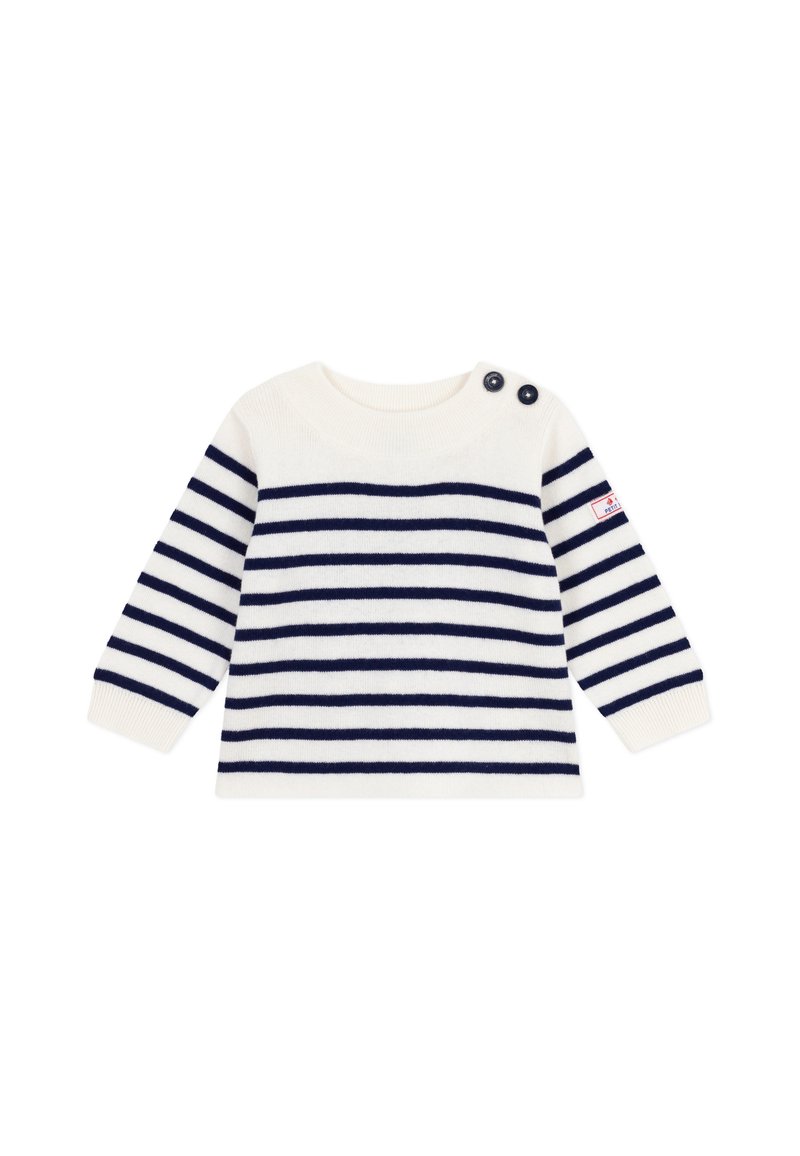 Neuf : Tee-shirt sous-pull PETIT BATEAU 12 ans coton écru