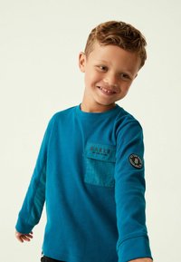 Baker by Ted Baker Tops ar garām piedurknēm - mottled dark blue