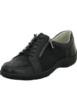 HENNIS - Casual lace-ups - schwarz