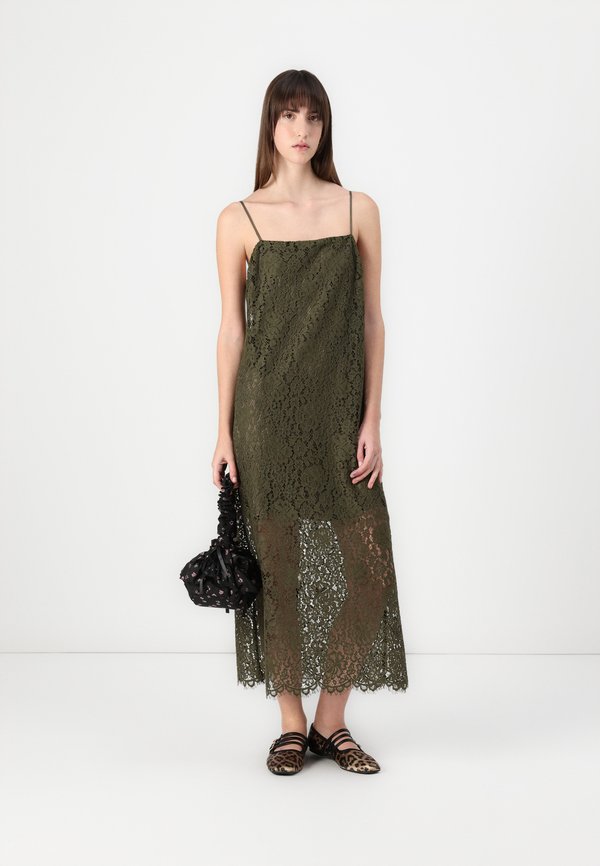 MAXI SLIP - Cocktail dress / Party dress - olive3