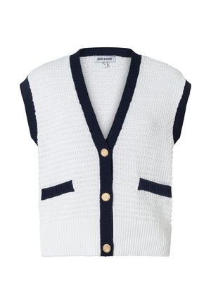 KURZE STRUKTUR  - Weste - offwhite