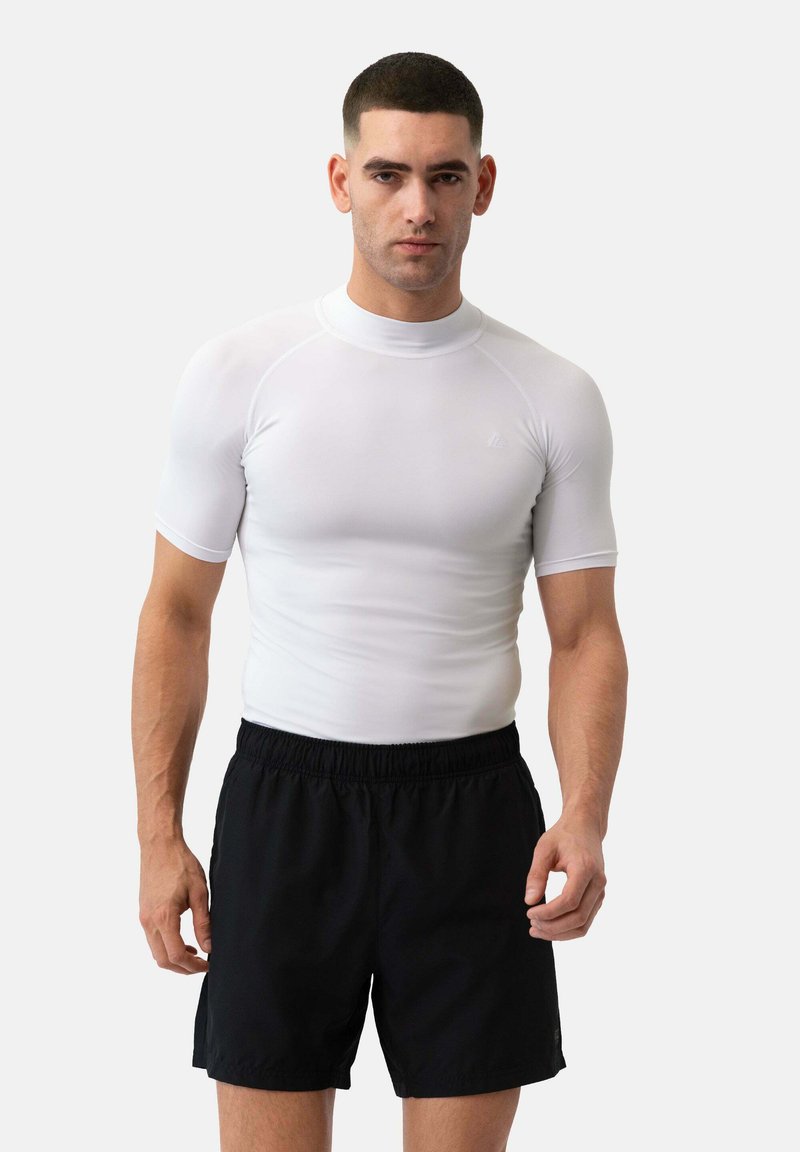 Danish Endurance COMPRESSION SHORT SLEEVE 2-PACK - T-Shirt sport - white