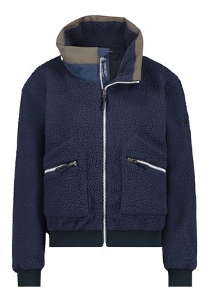 Giacca in pile - blue