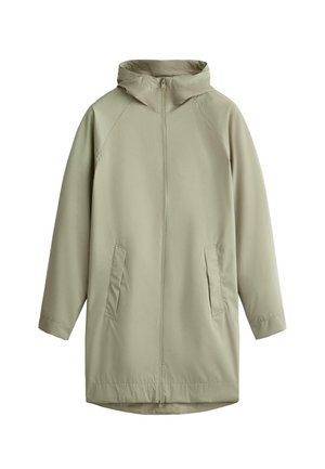 OYSHO SUPER EXTRA LIGHTWEIGHT - Waterproof jacket - khaki