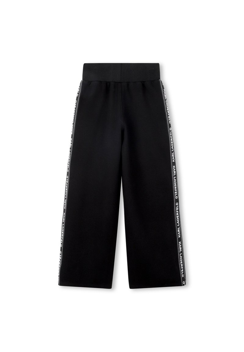 KARL LAGERFELD KIDS Trainingsbroek zwart KARL LAGERFELD KIDS Trainingsbroek zwart