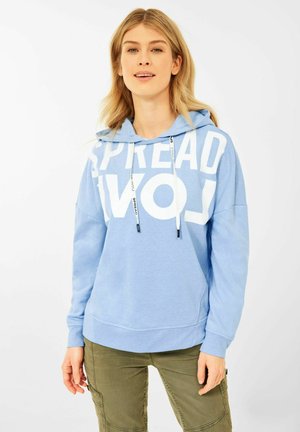 Hoodie - blau