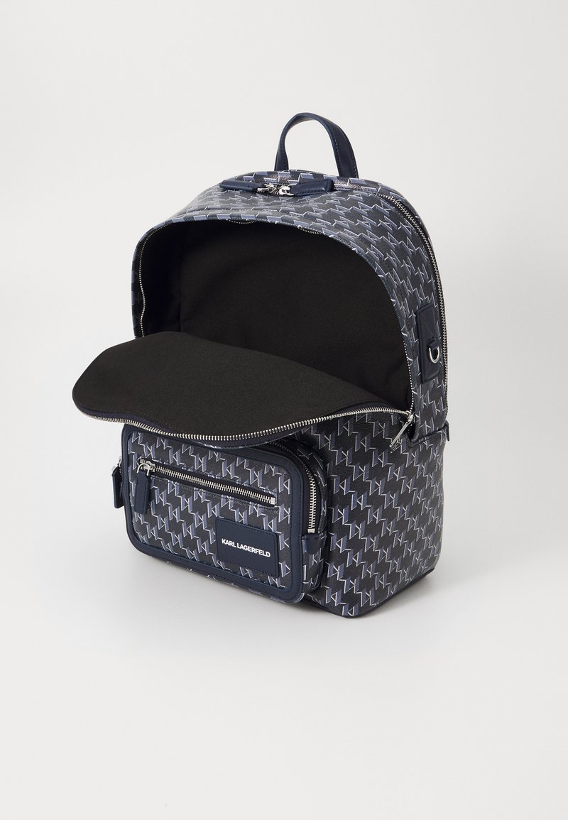 KARL LAGERFELD VOYAGE BACKPACK UNISEX - Rucksack - navy blue  display picture 2