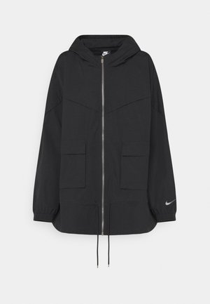 Summer jacket - black/dark smoke grey