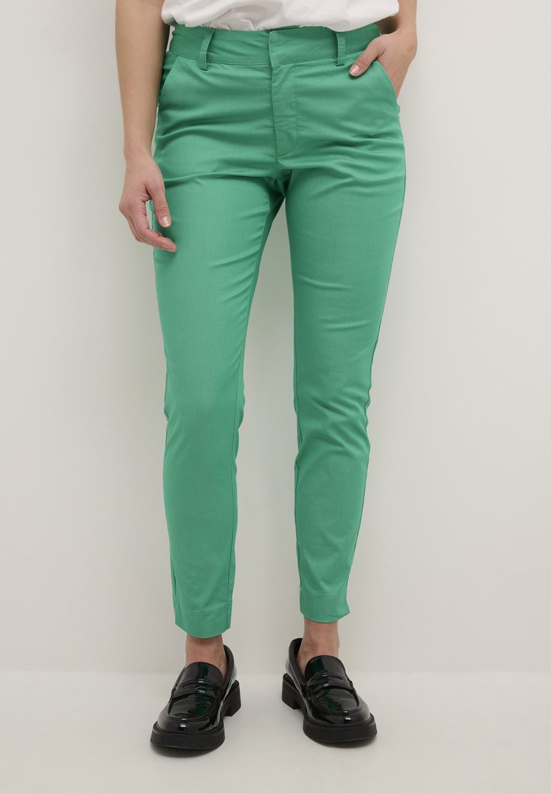 Kaffe - LEA  - Chinos - gumdrop green, Förstora