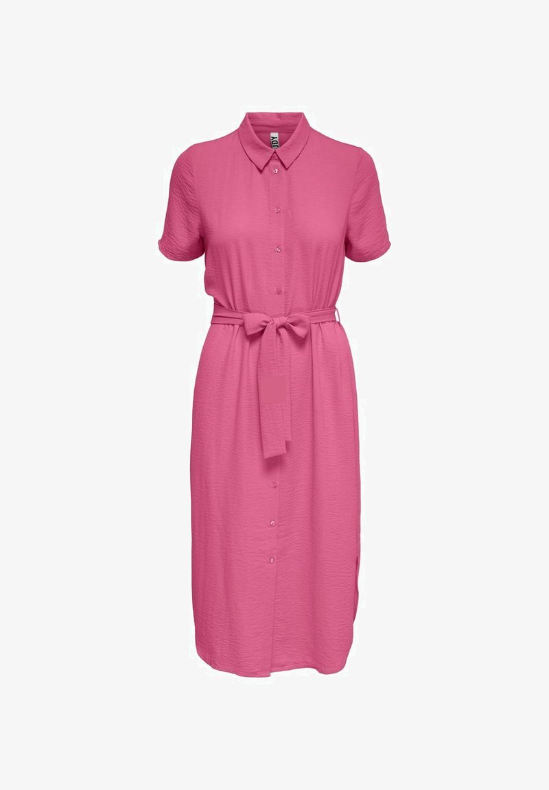 JDY RACHEL NOOS - Marškininė suknelė - pink power