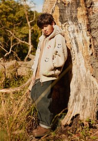 Molo HAZZY JACKET UNISEX - Fleecetakki - sand