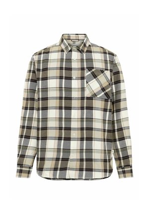 KnowledgeCotton Apparel, Hemd - brown check
