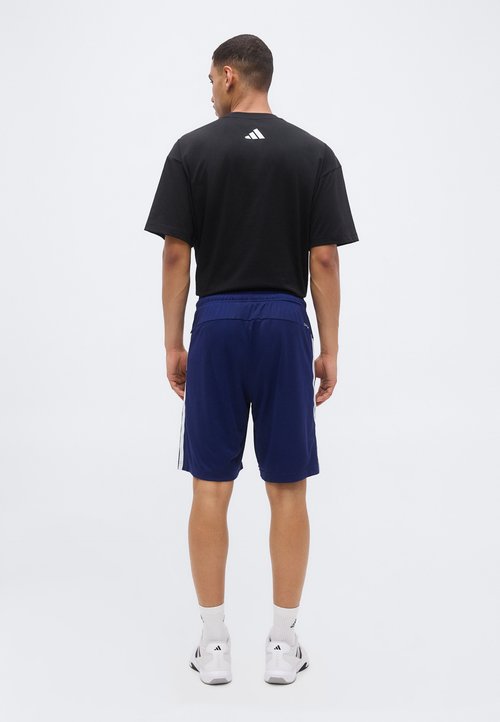 adidas WORKOUT ESSENTIALS BASE 3 STRIPES 9 INCH SHORT - Sports shorts - dark blue/white — foto 3