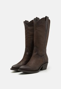 Tamaris Bottes de cowboy / motard - brown