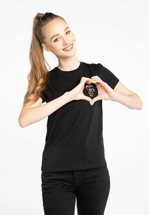 IKONIK - Triko s potiskem - black