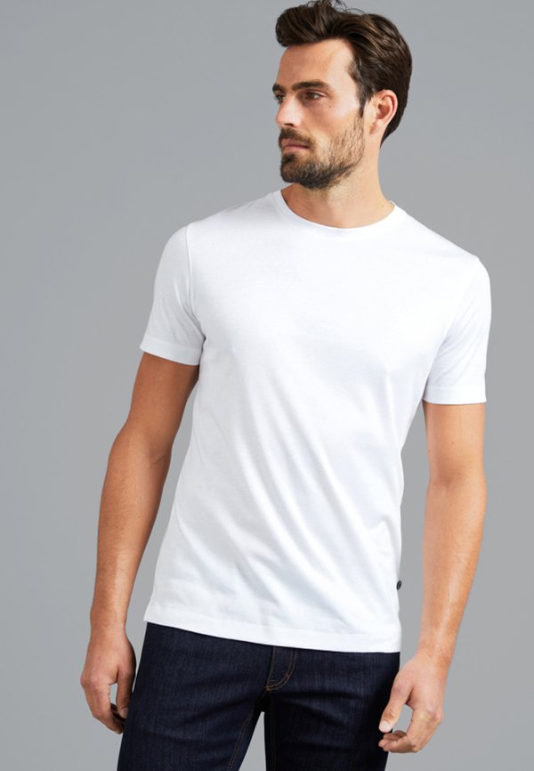 T-Shirt basic - weiß