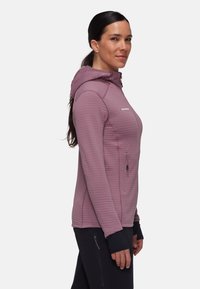 Mammut TAISS LIGHT HOODED - Fleecejas - flux black