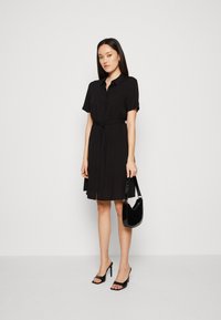 VILA VIPAYA S S NOOS - Srajčna obleka - black