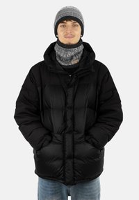 Normani Mütze - grau schwarz