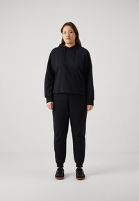 Even&Odd Curvy - SET - Trainingspak - black Miniatuurafbeelding 1