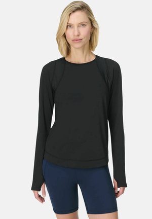 BREATHE EASY - Longsleeve - black