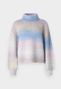ONLLUNA HIGH NECK  - Maglione - cashmere blue/space