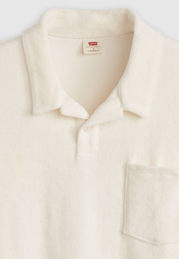 POCKET - Polo shirt - egret2