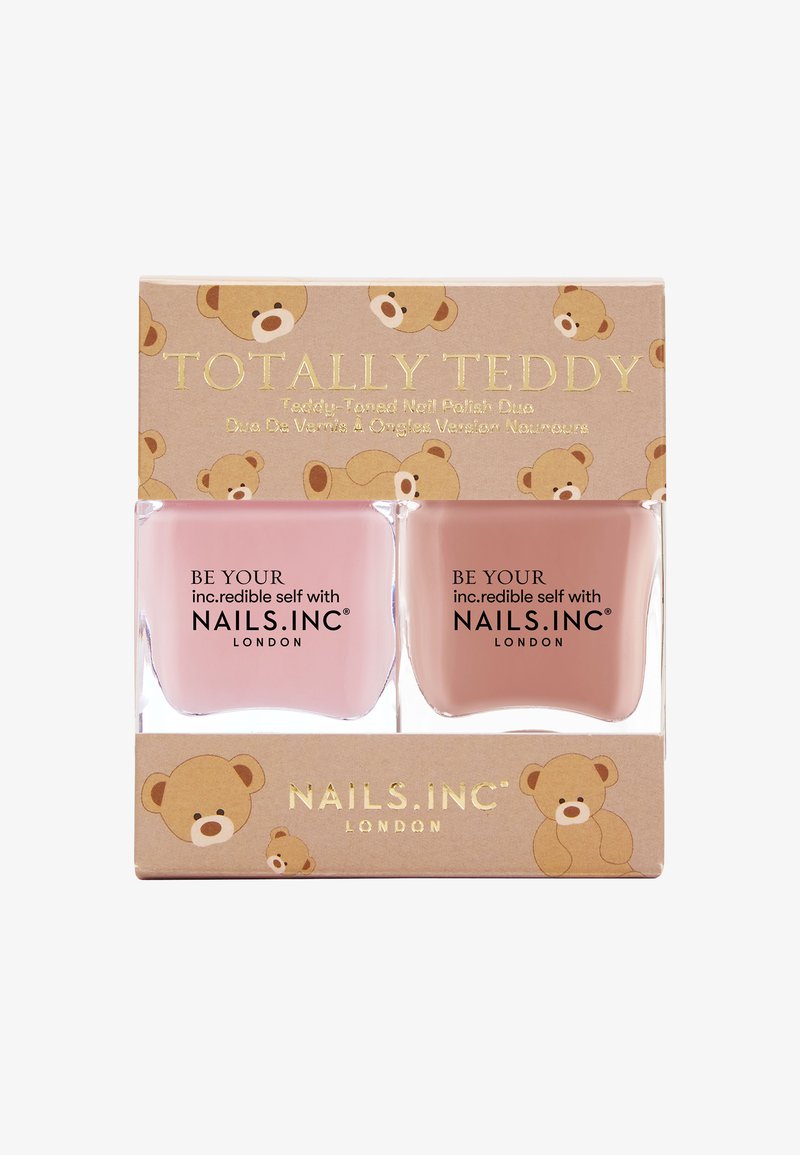 Nails Inc NAILS.INC TOTALLY TEDDY NAIL POLISH DUO NagelpflegeSet