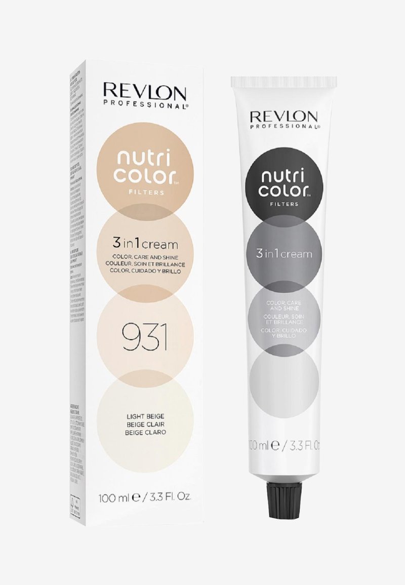 Revlon Professional NUTRI COLOR™ FILTERS 3 IN 1 CREAM COLOR CARE AND SHINE SEMI PERMANENT - Après-shampoing - 931 light beige
