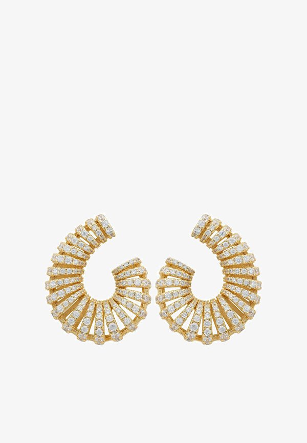 PARISIAN SWIRL HOOP - Earrings2