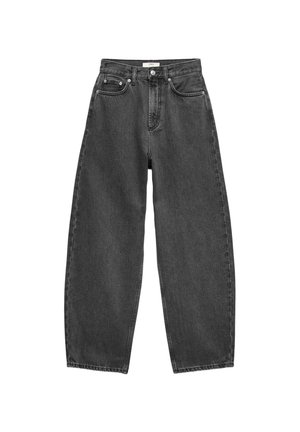 Marks & Spencer, HIGH WAISTED BALLOON LEG - Jeans Relaxed Fit - black mix