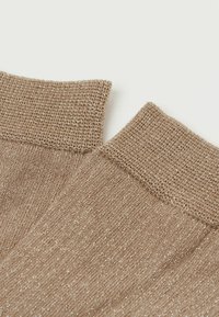 GLITTER - Ponožky - beige