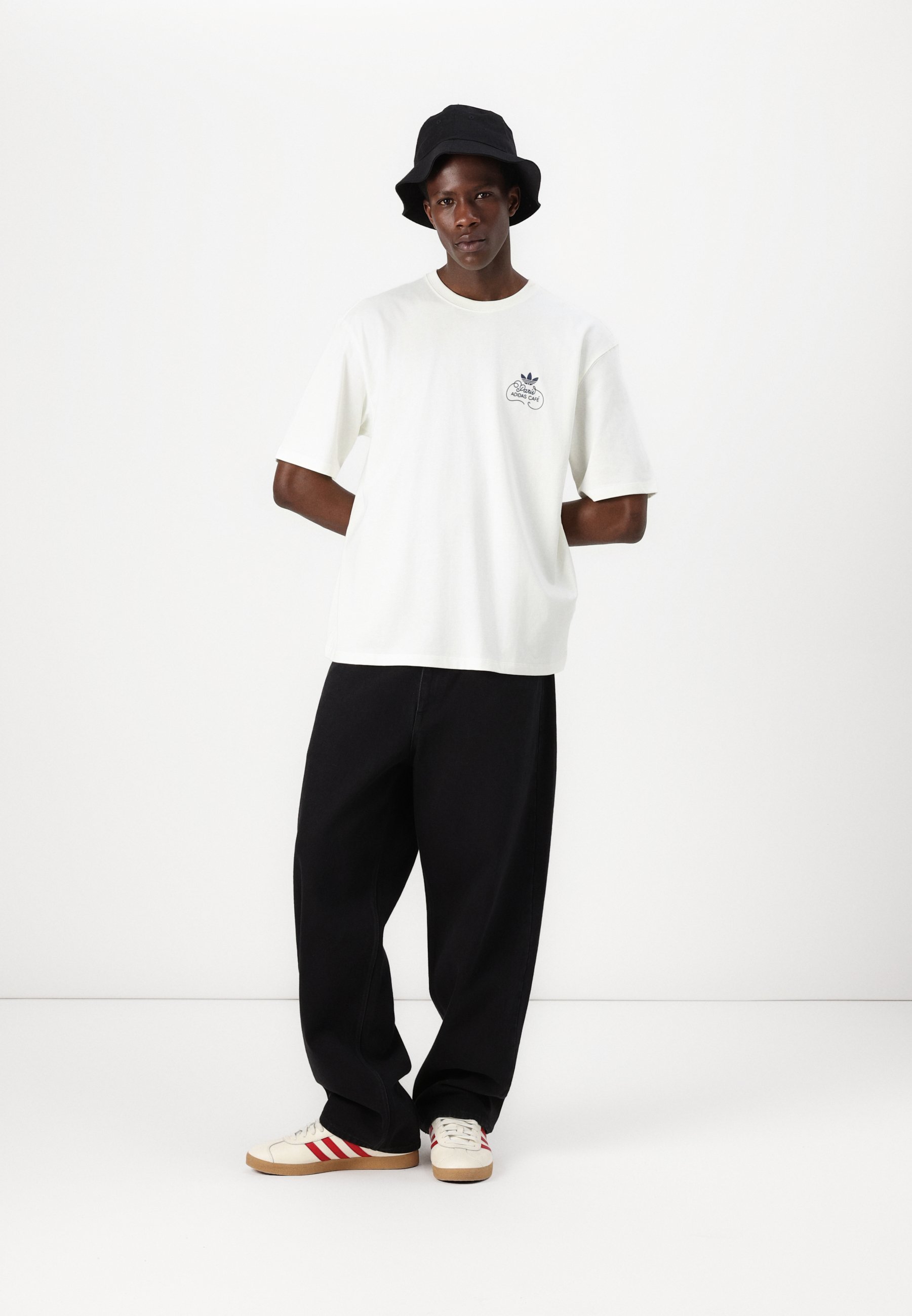 adidas Originals PARIS TEE UNISEX - Tricou cu imprimeu - off white