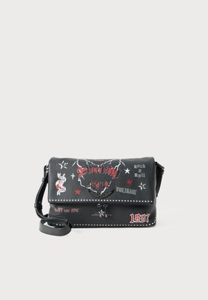 ROCKY II GRAINED PUNK - Skuldertasker - black