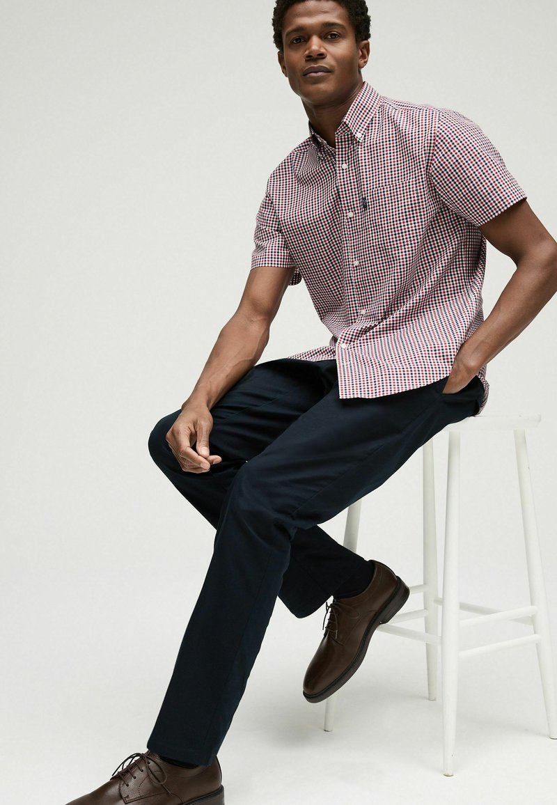 Next EASY OXFORD Shirt red gingham/red Zalando