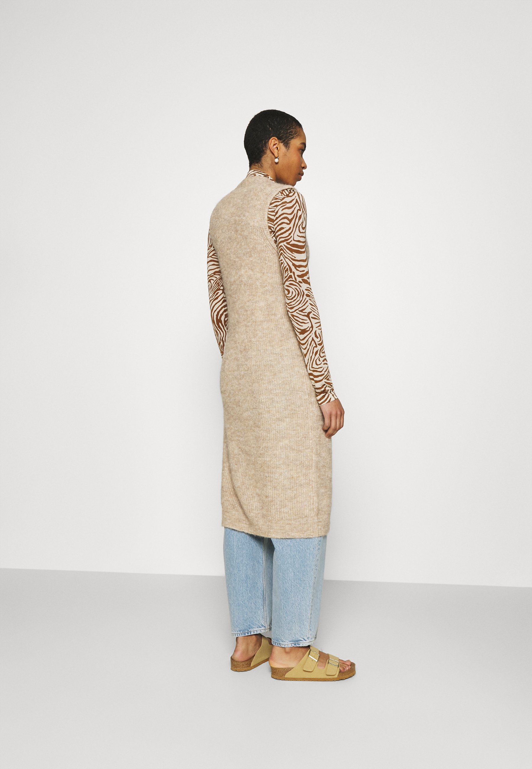 Women SABELLA LONG VEST - Cardigan Women SABELLA LONG VEST - Cardigan