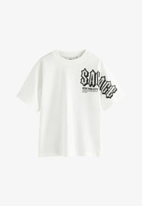 Niet geselecteerd, white savage back print