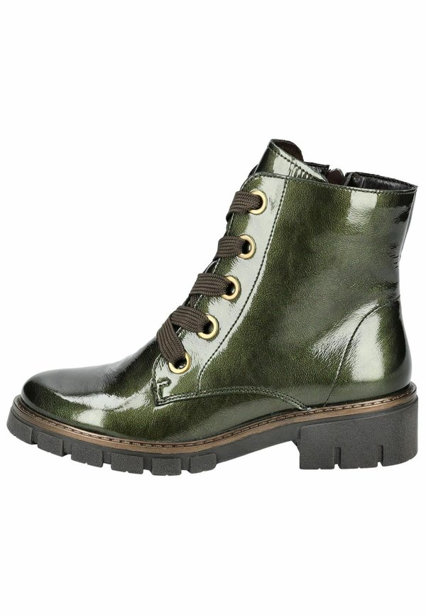 Plateaustiefelette - forest