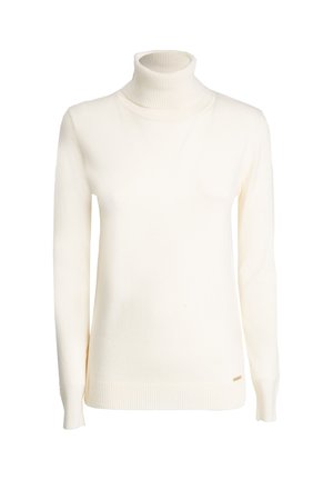 INFLUENCER, INFLUENCER PULLOVER TURTLENECK BASIC LINE PULL - Maglione - ivory