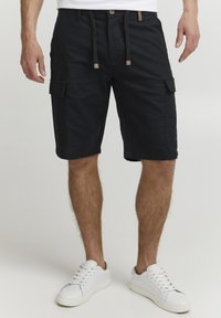 INDICODE JEANS - MOSATO - Shorts - black Immagine in miniatura 1