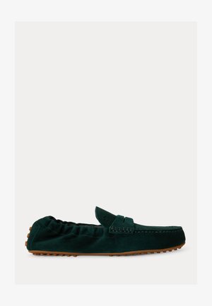 Lauren Ralph Lauren, WYNNIE SHEEP-SUEDE DRIVER - Instappers - dark pine